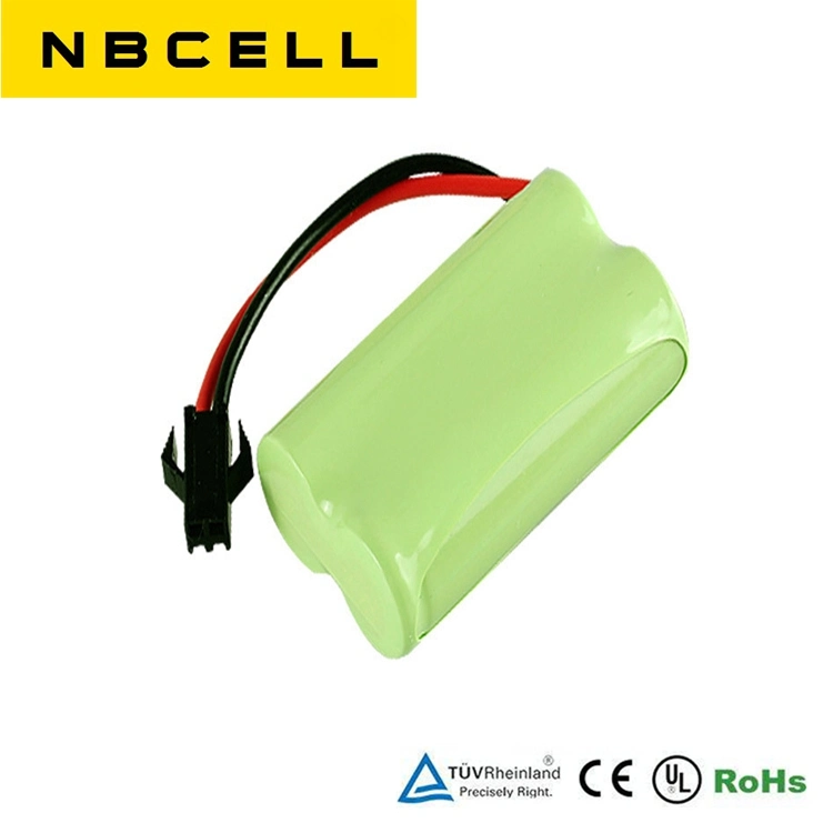 NiMH 2/3AA 300mAh 4.8V Battery Pack Ni-MH Rechargeable Battery