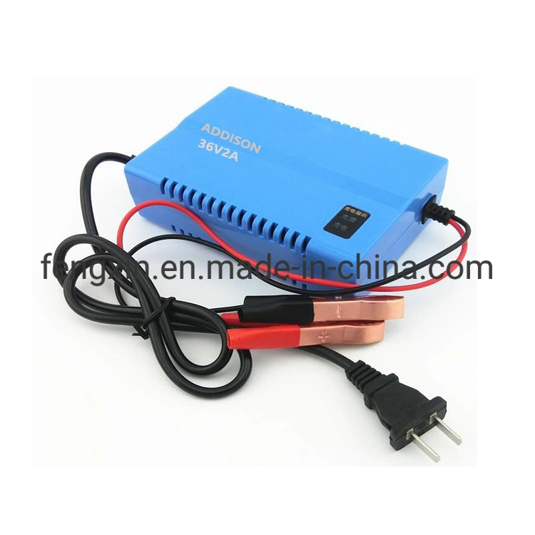 LiFePO4 Battery Charger 48V6a Lithium Battery Charger Automatic3 Stage Battery Charger for Electric Bicycle Battery